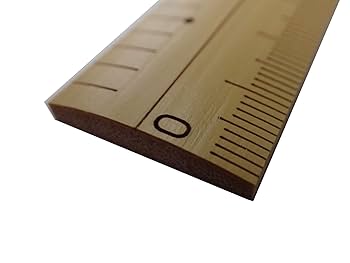 Amazon | 和裁・和装用 竹製ものさし 鯨尺（2尺）とセンチ